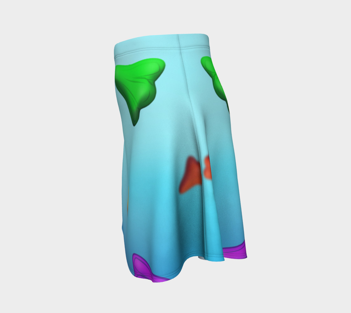 Jet Plane Flare Skirt by Squibble Design preview #2