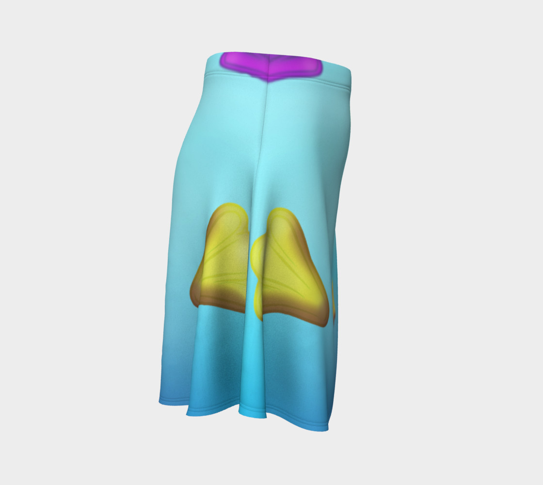 Jet Plane Flare Skirt by Squibble Design preview #3