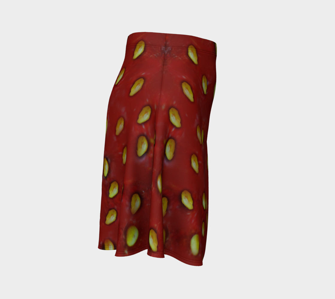 Strawberry Skin Flare Skirt preview #3
