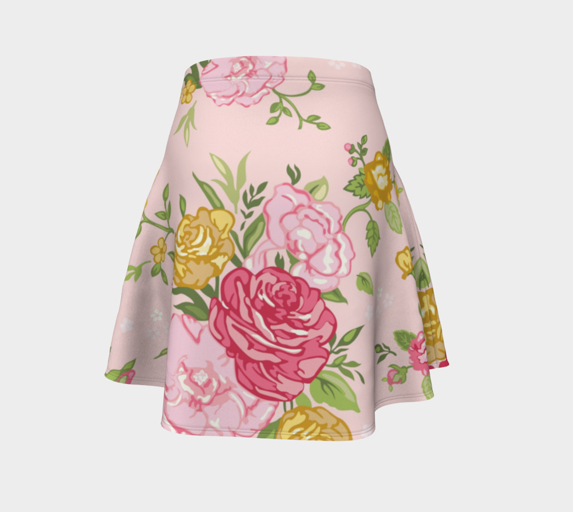Shabby Chic - Pastel Pink, Pink and Yellow Flowers preview #4