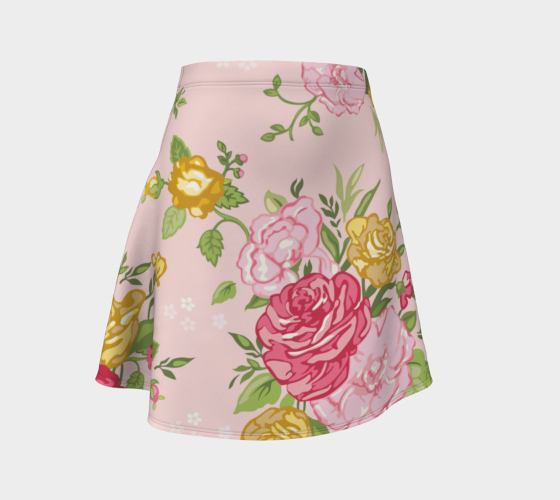 Shabby Chic - Pastel Pink, Pink and Yellow Flowers preview #1