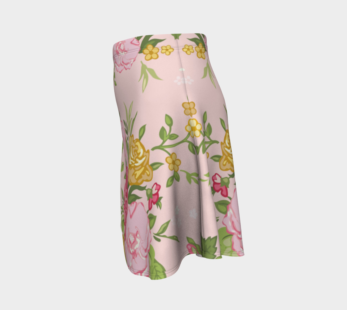 Shabby Chic - Pastel Pink, Pink and Yellow Flowers preview #2