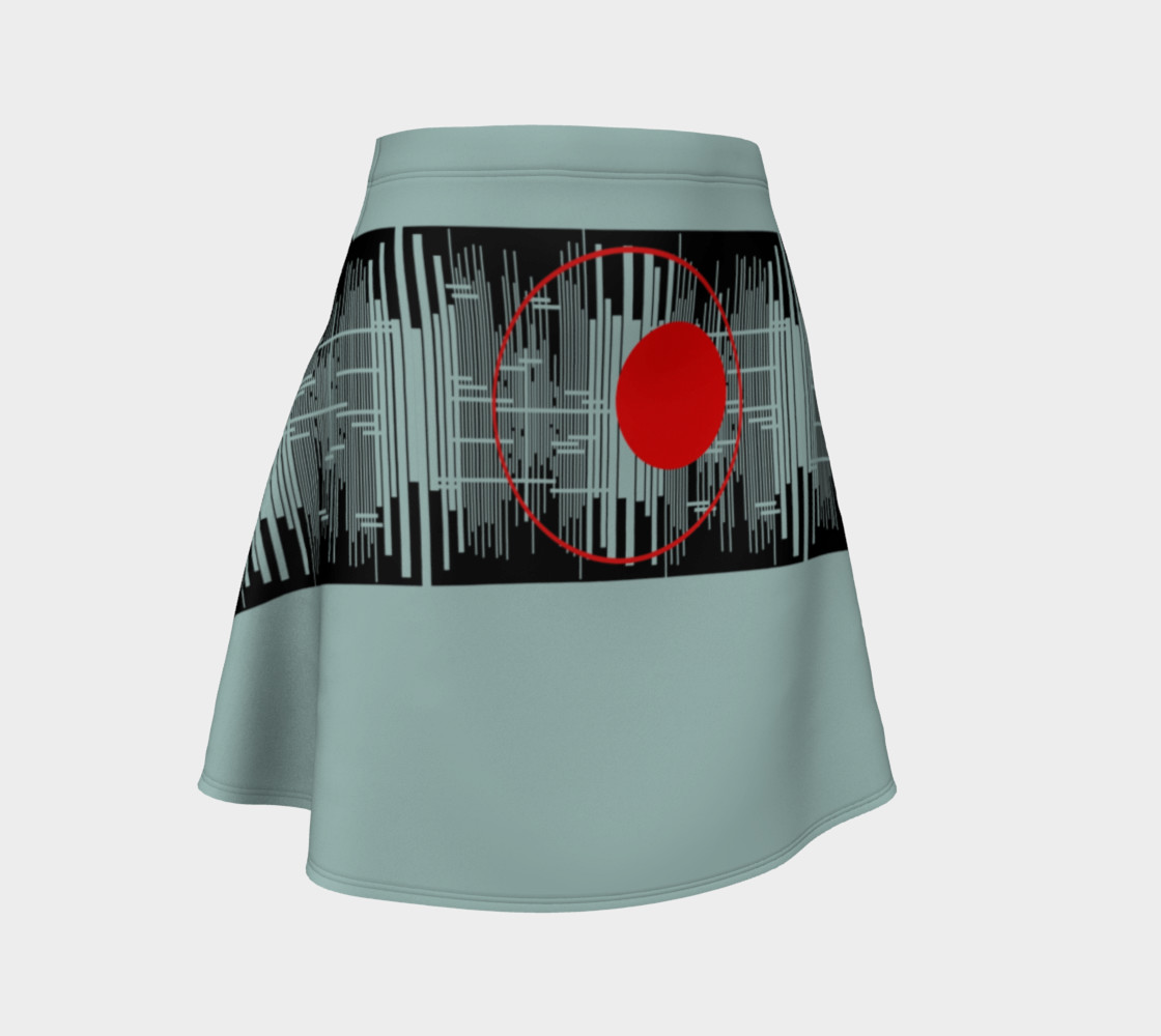Space age Flare Skirt preview #1