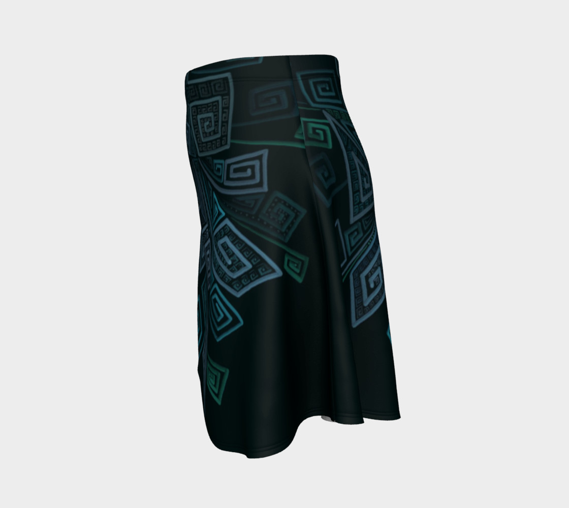 Turquoise 3D Square preview #2