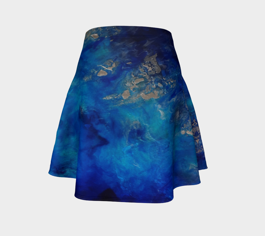 Diving in the Deep flare skirt thumbnail #5