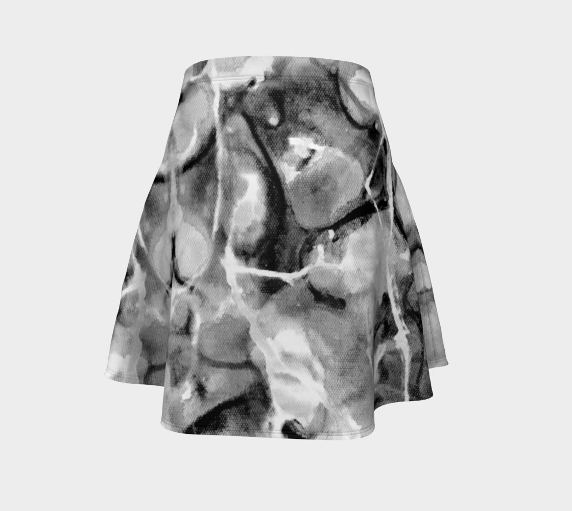 Gray Marble Flare Skirt III thumbnail #5