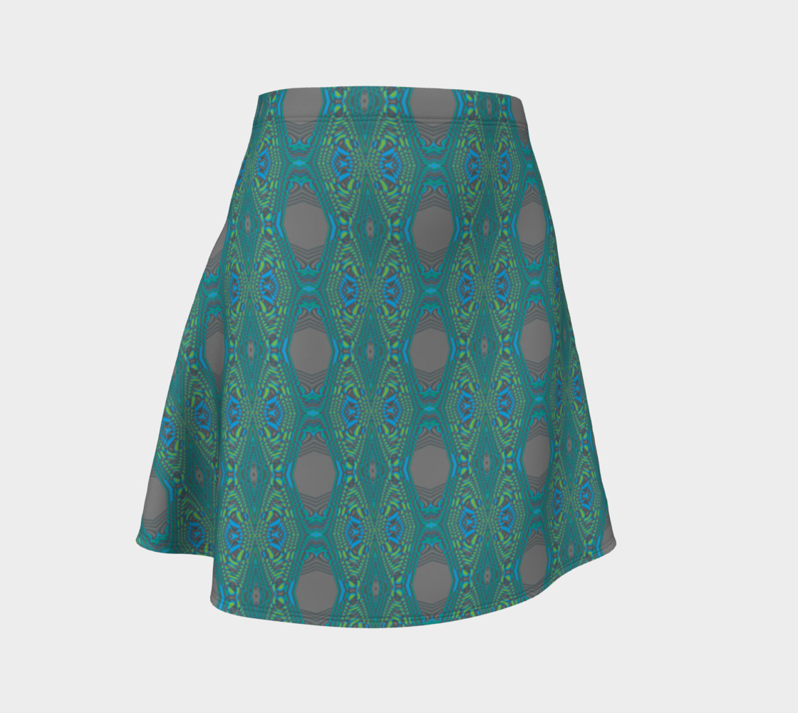 Blue Green Diamonds Swirl preview #1