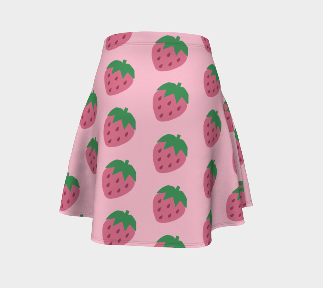 Strawberry Flare Skirt preview #4