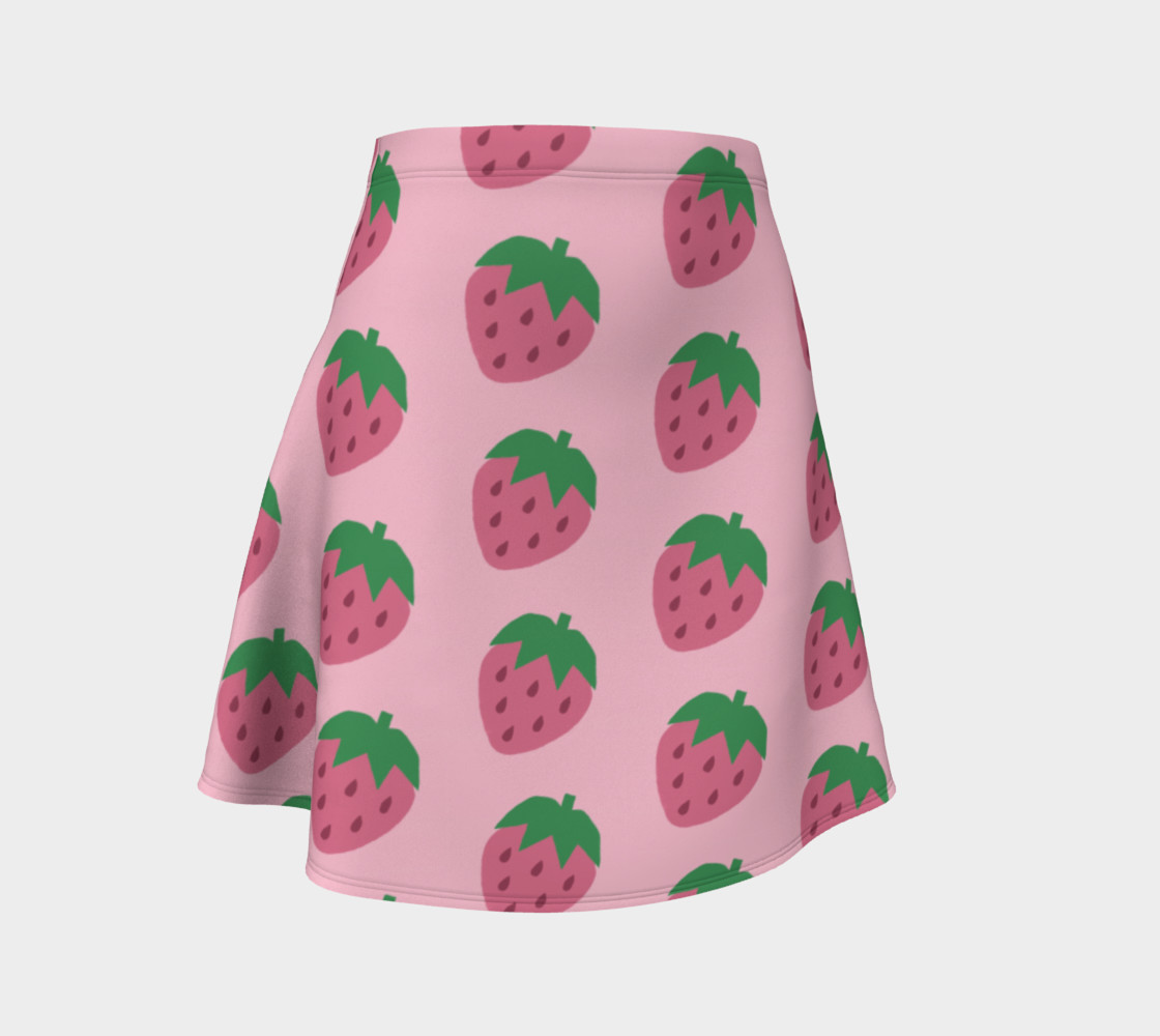 Strawberry Flare Skirt preview #1