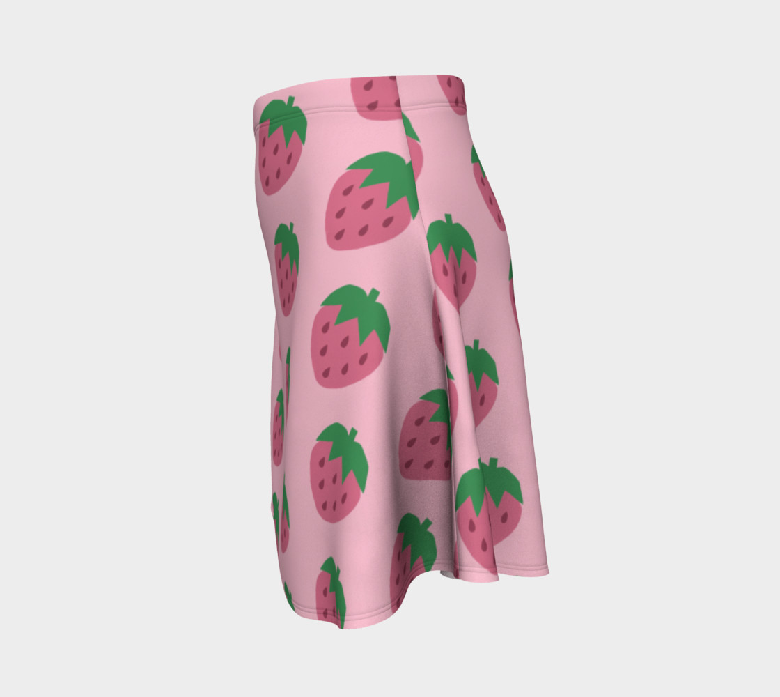 Strawberry Flare Skirt preview #2