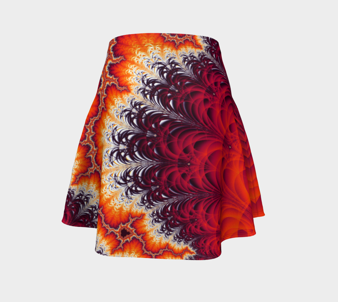 Lightning Bolt Flare Skirt preview #4