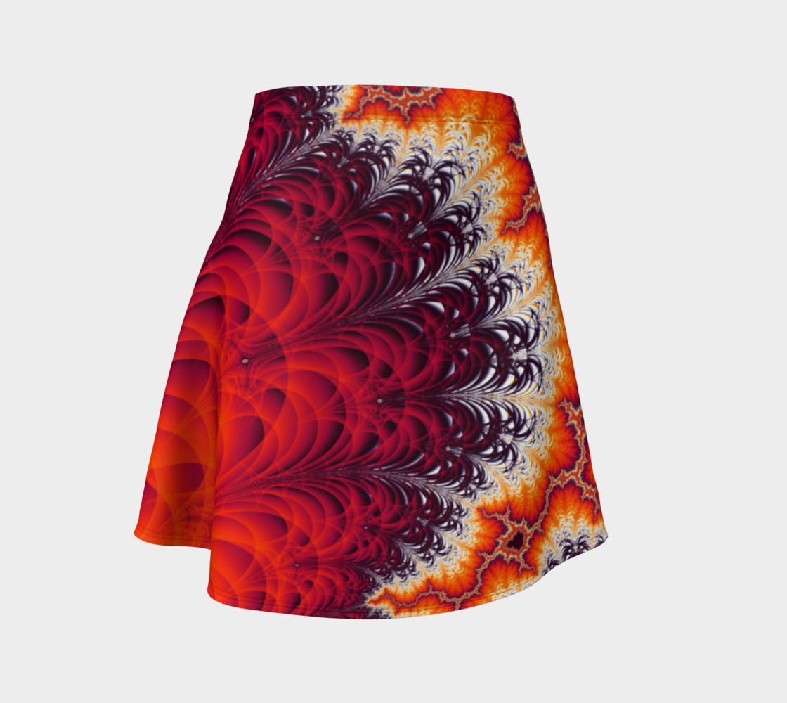 Lightning Bolt Flare Skirt preview #1