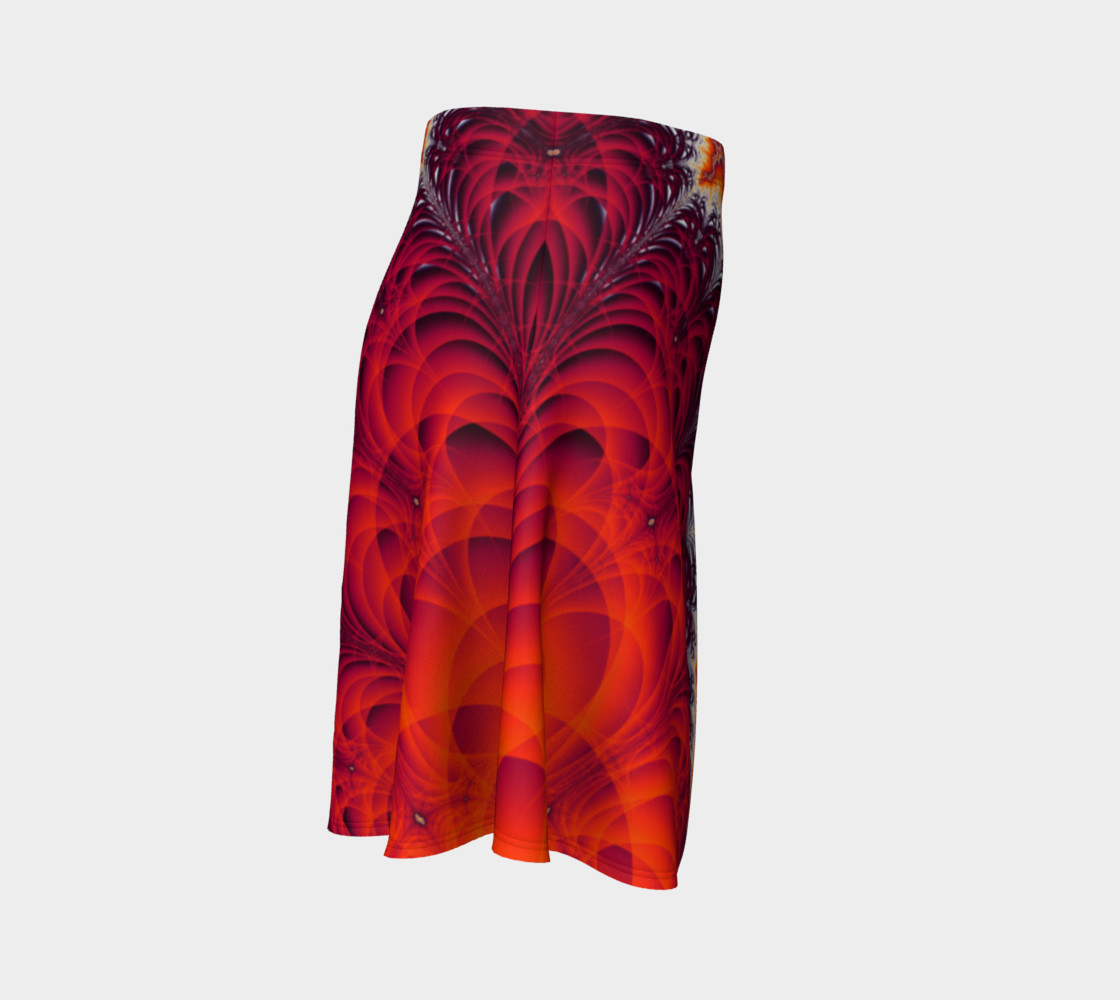 Lightning Bolt Flare Skirt preview #3