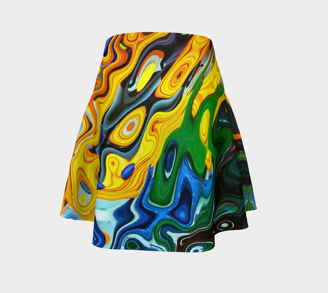 Glass 8 flare skirt preview #4