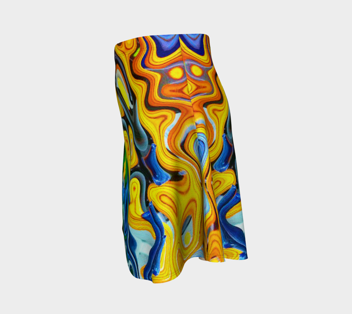 Glass 8 flare skirt preview #2
