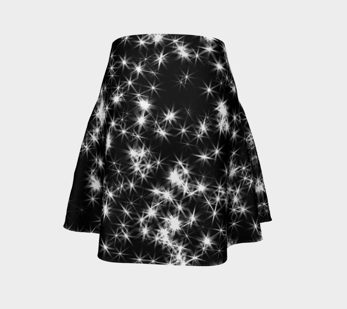 Sparkly Stars Flare Skirt preview #4