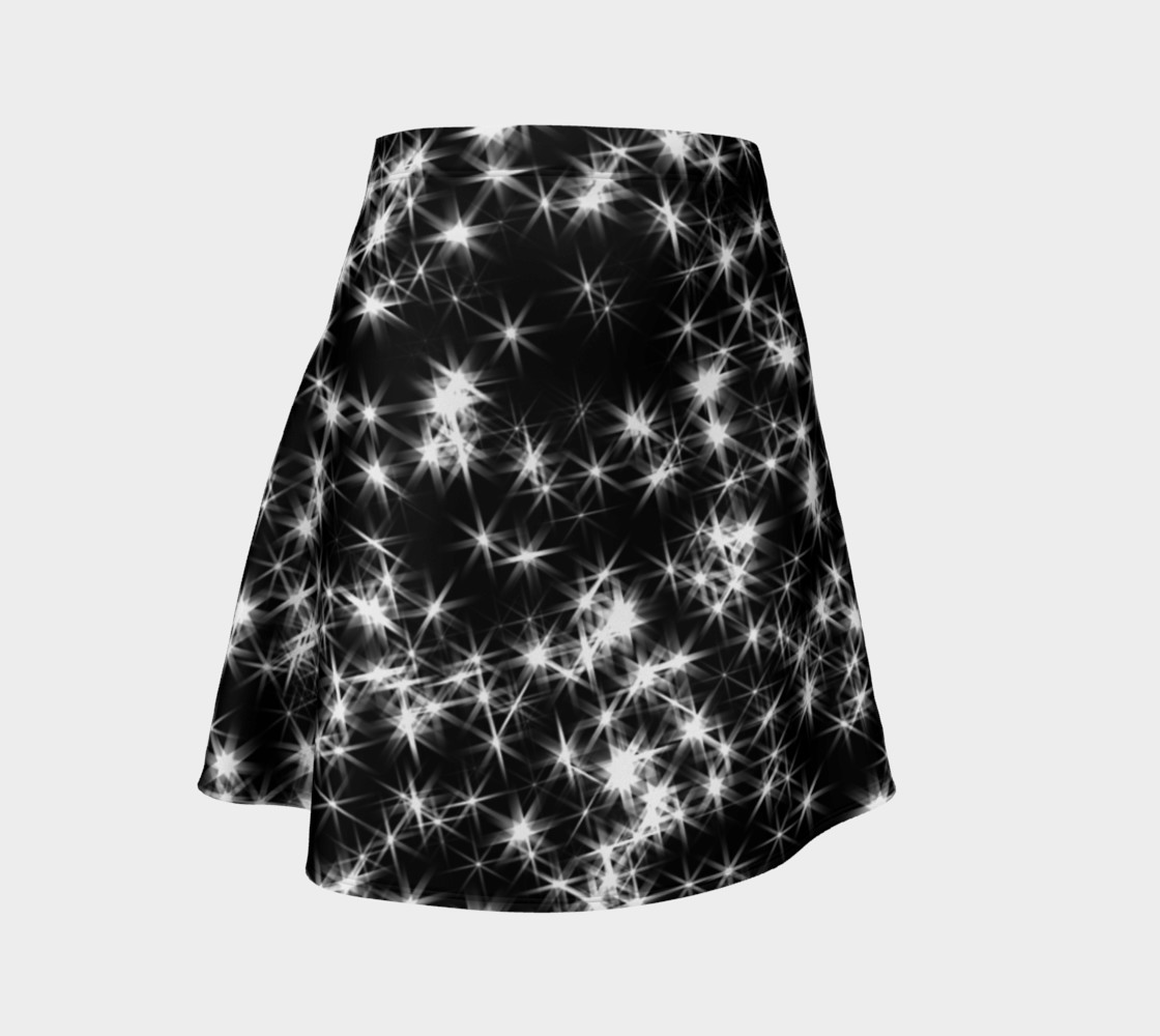 Sparkly Stars Flare Skirt preview #1