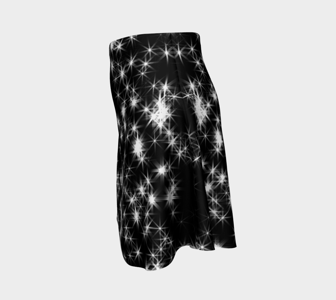 Sparkly Stars Flare Skirt preview #2