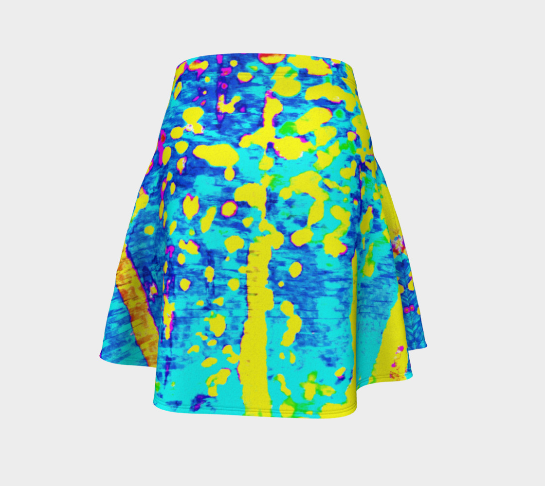 Aperçu de Running Through Magic Trees Flare Skirt #4