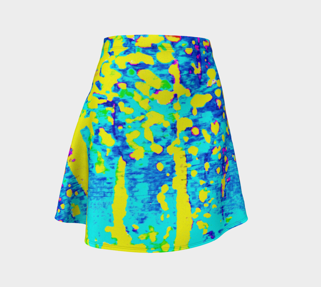 Aperçu de Running Through Magic Trees Flare Skirt #1