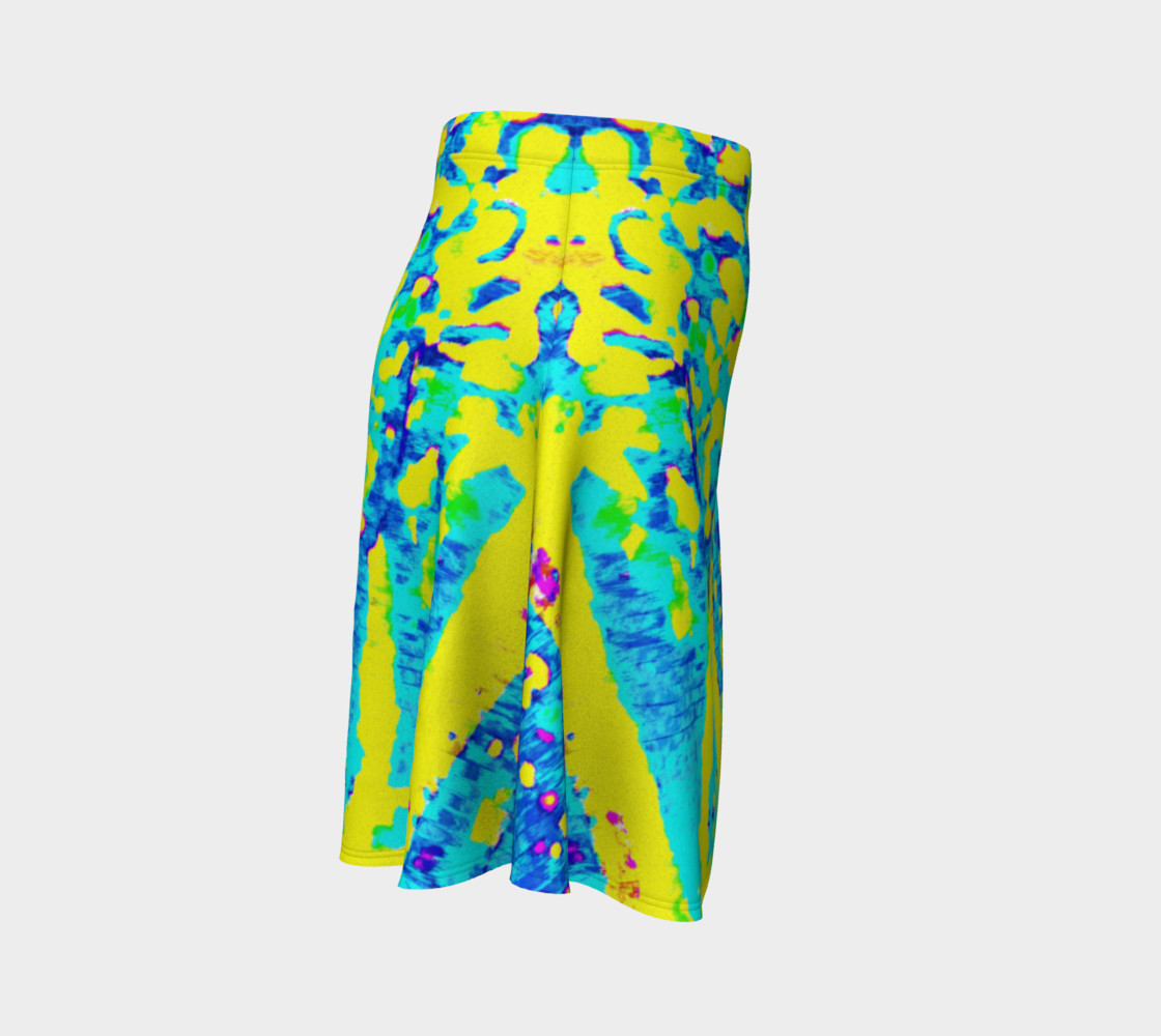 Aperçu de Running Through Magic Trees Flare Skirt #3