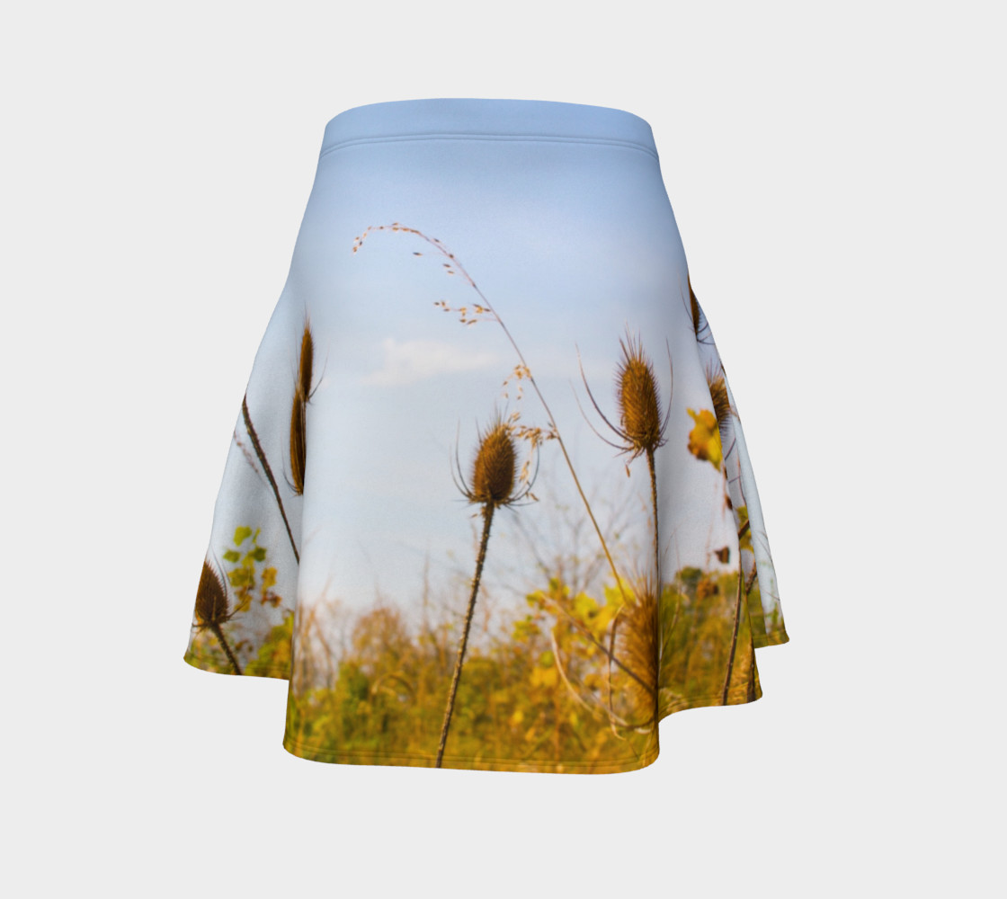 Fall Meadow Skater Skirt preview #4