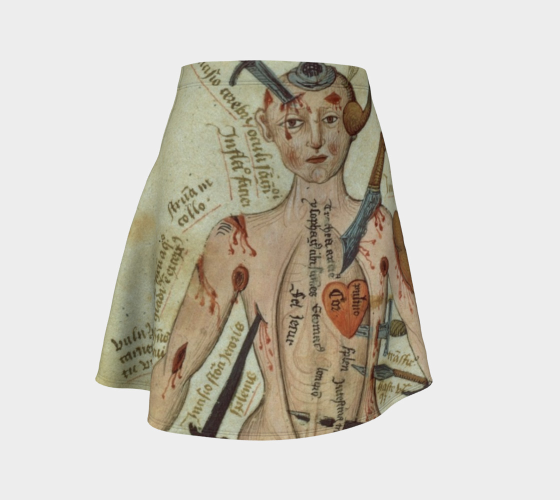 Wound Man Flare Skirt preview #1
