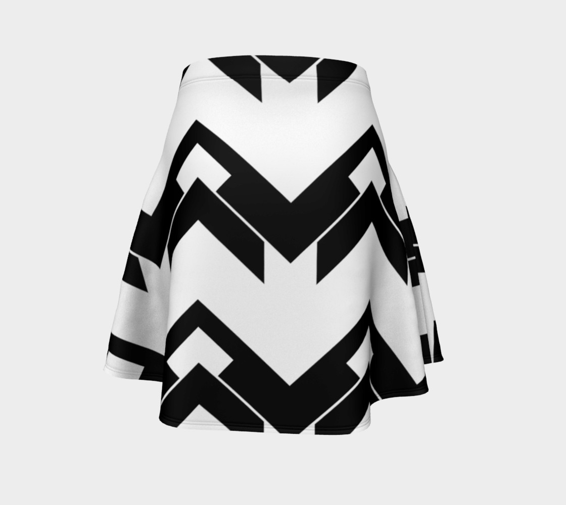 Chevron black and white preview #4