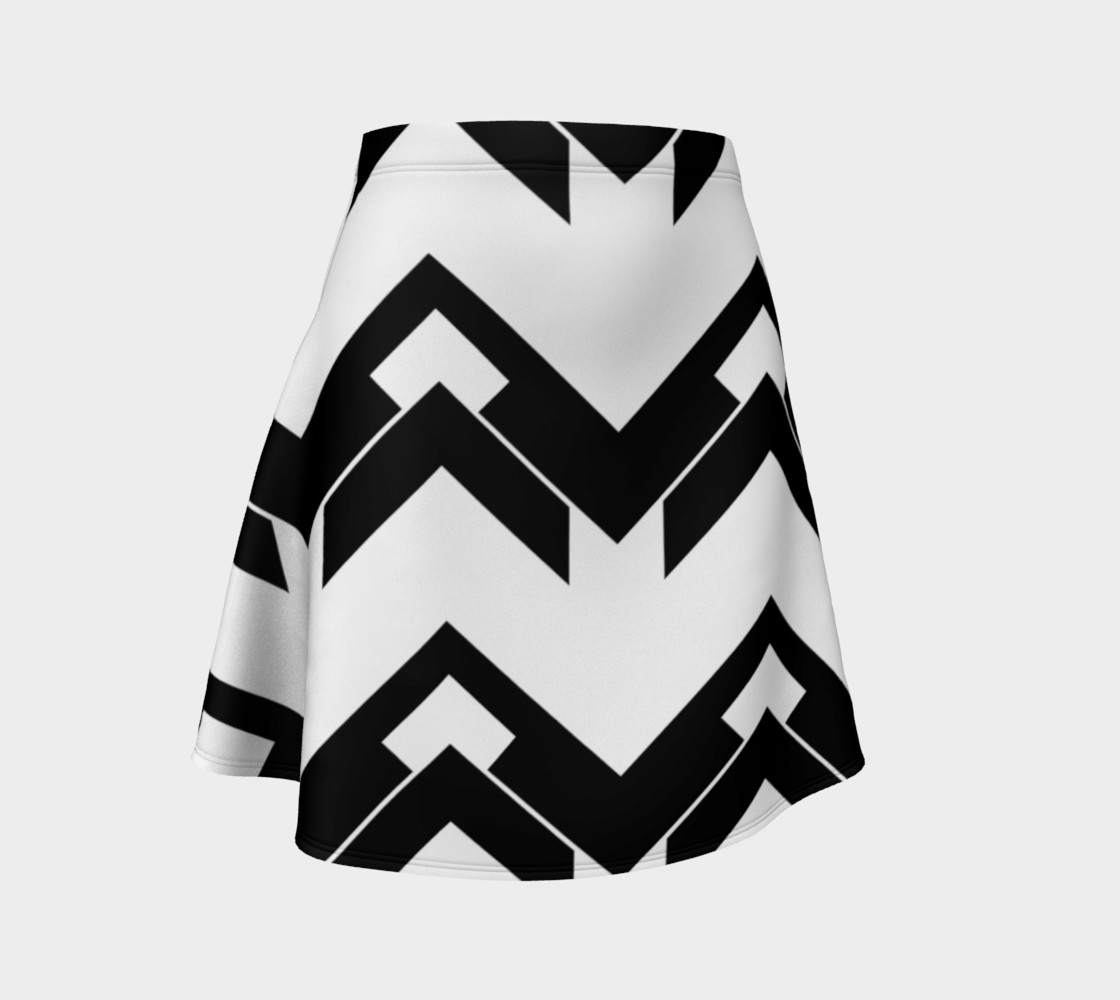 Chevron black and white preview #1