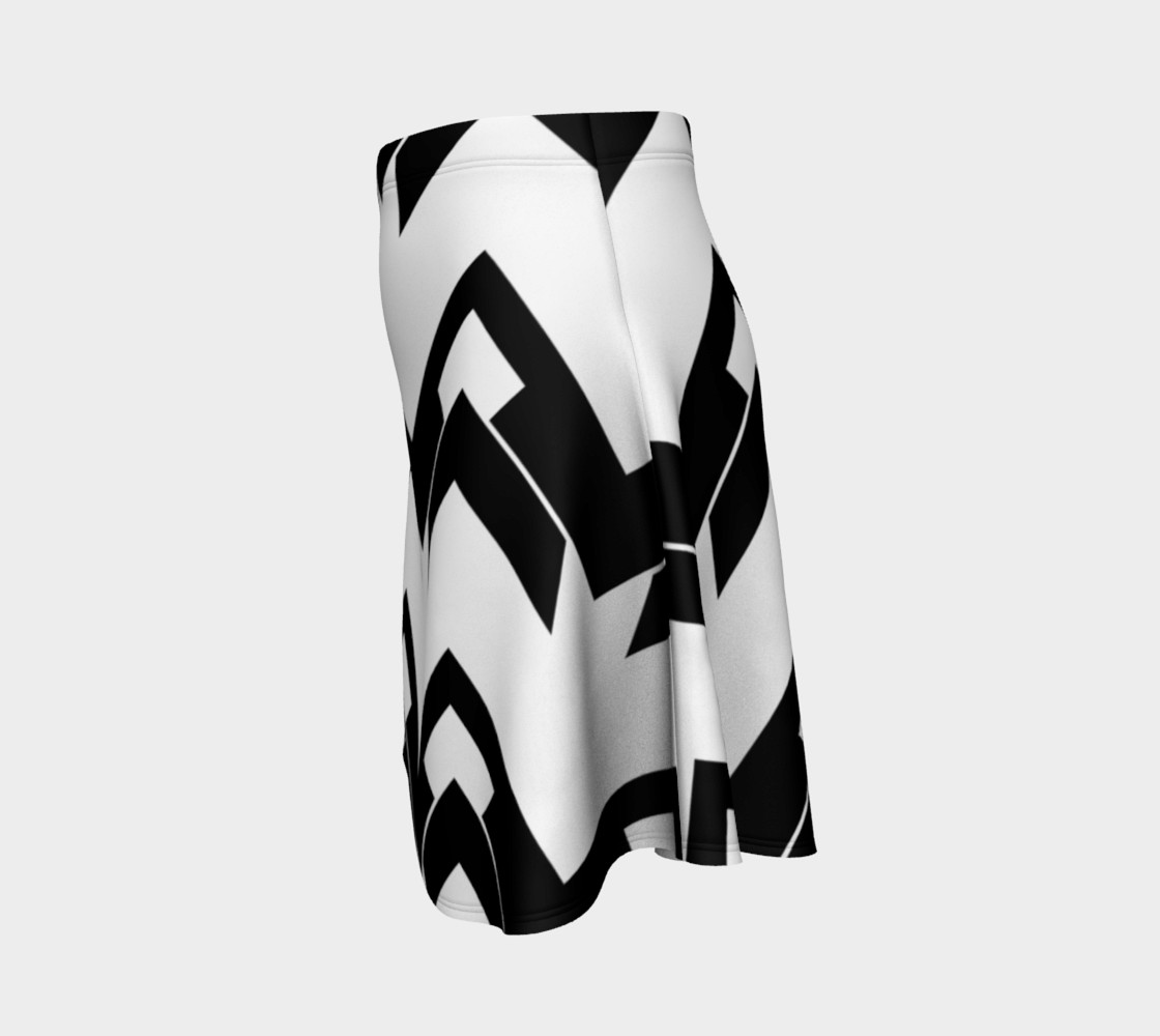 Chevron black and white preview #2