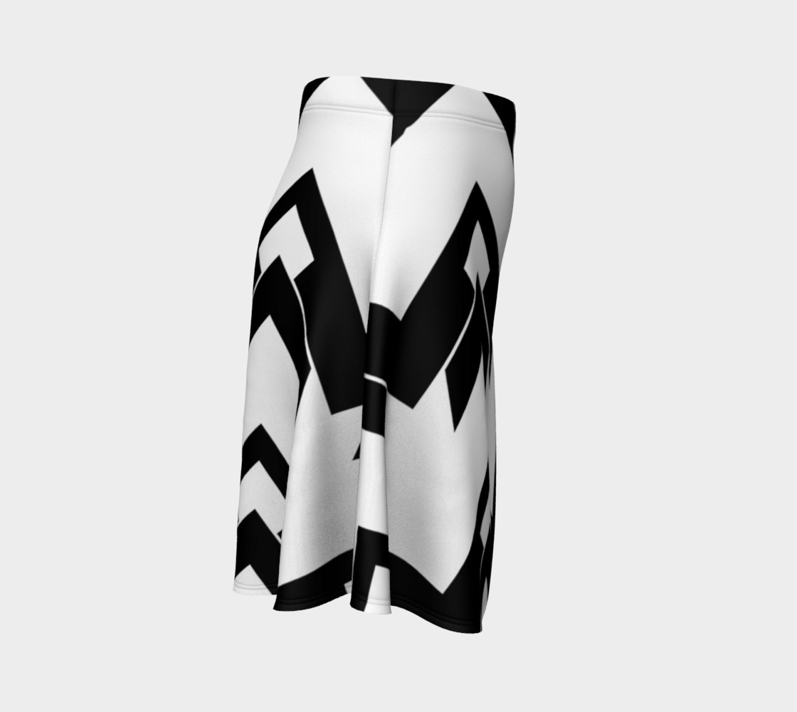 Chevron black and white preview #3