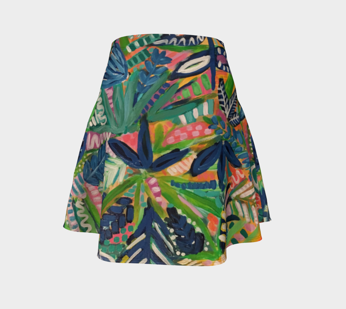 Jungle Jive- Flare Skirt preview #4