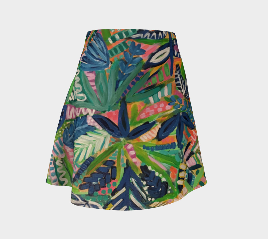 Jungle Jive- Flare Skirt preview #1