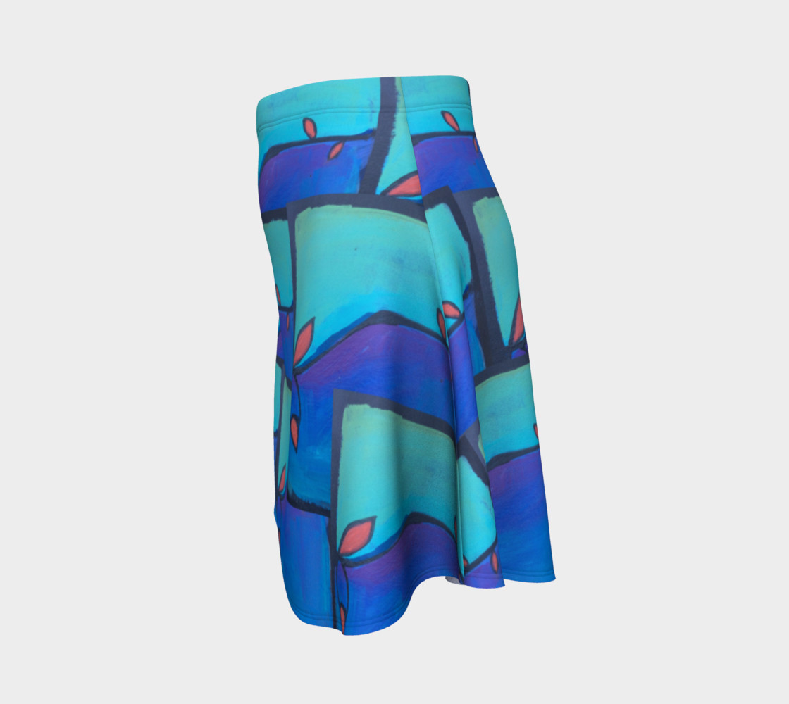 twisted vine flare skirt preview #2