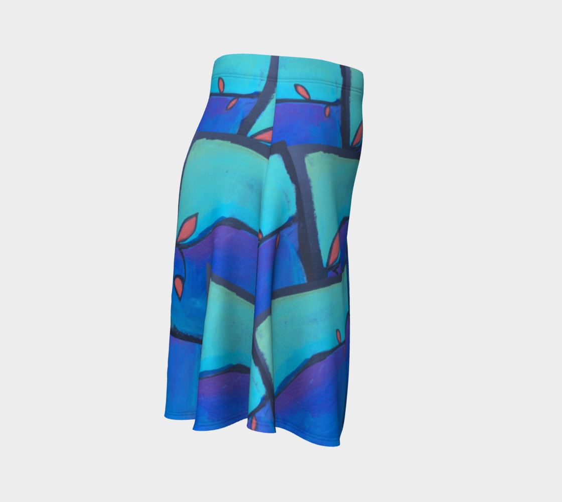 twisted vine flare skirt preview #3