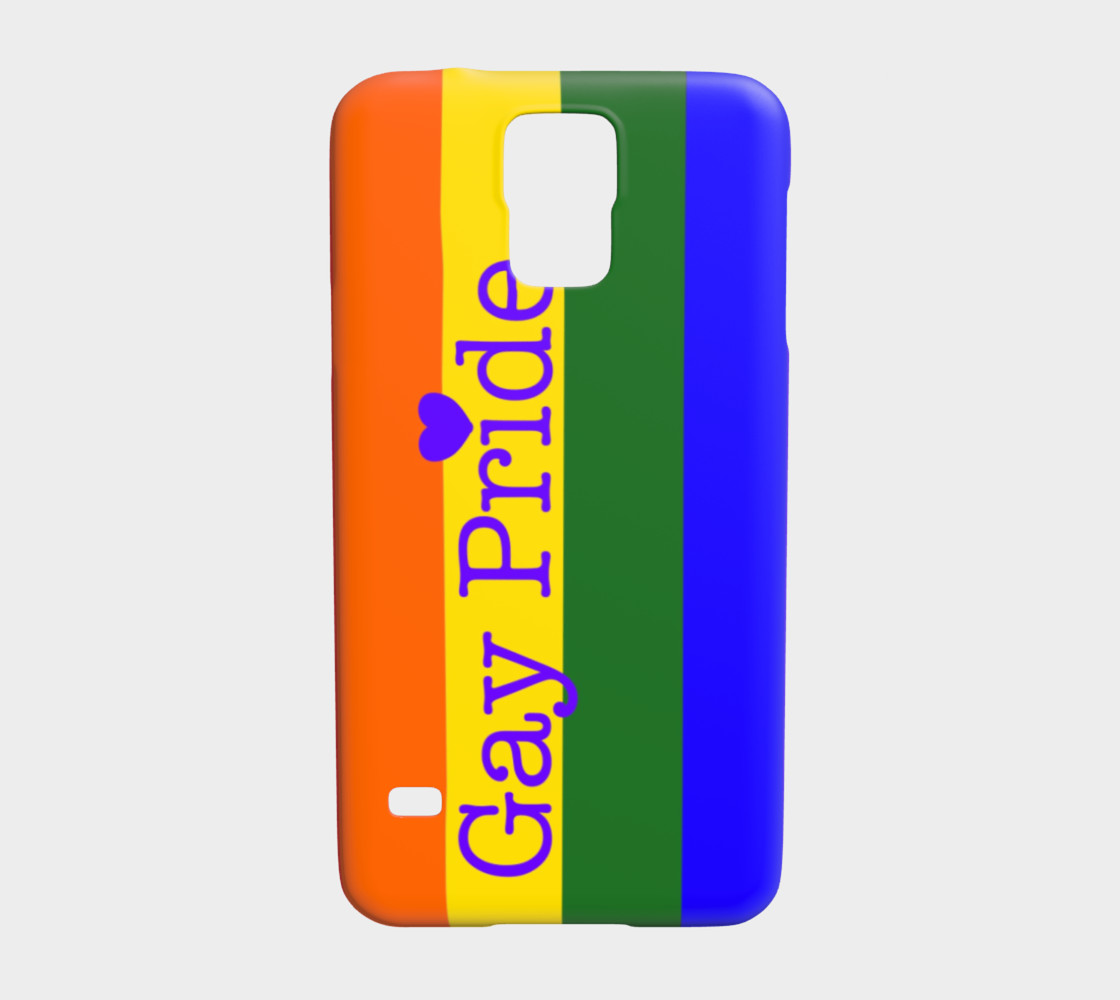 Gay Pride Love Samsung Galaxy S5 Case preview #1