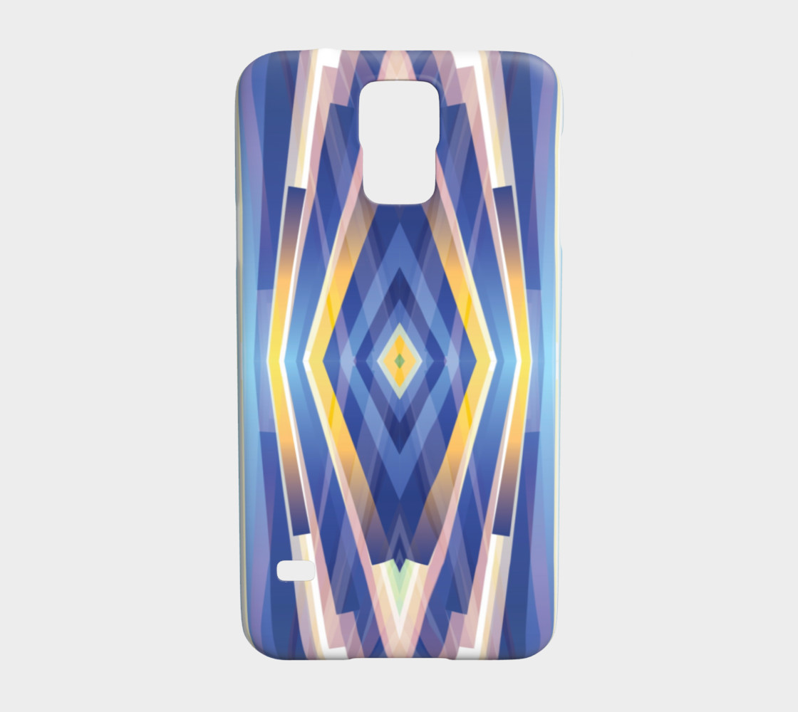 Blue and Gold Metallic Construction Beams preview #1
