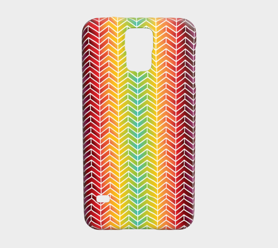 Multicolor Vertical Tire Treads Pattern preview #1