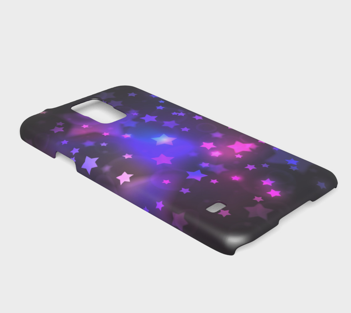 Mystical Magenta Cosmic Star Galaxy preview #2