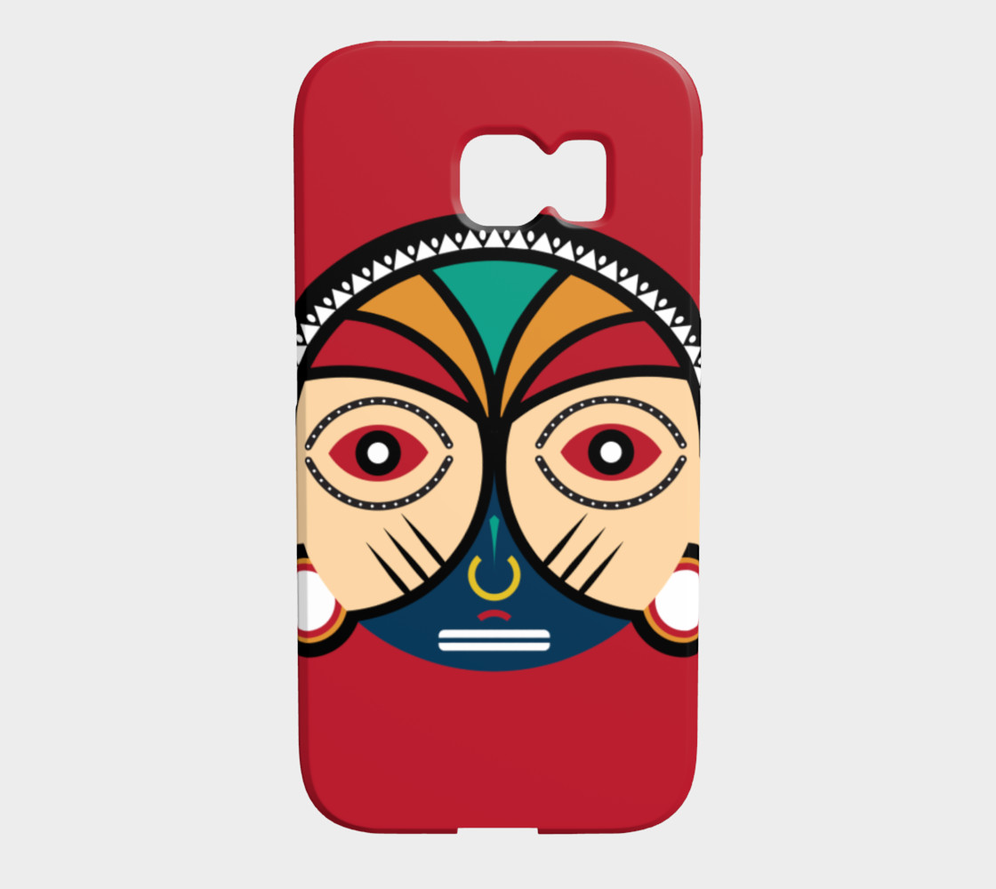 Round Tribal Mask preview #1