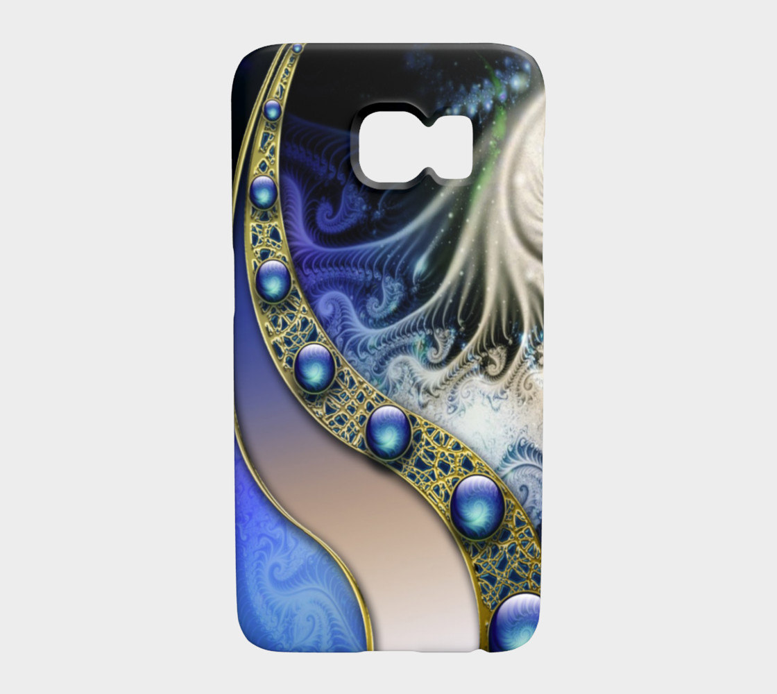 Abstract Blue Fractals preview #1