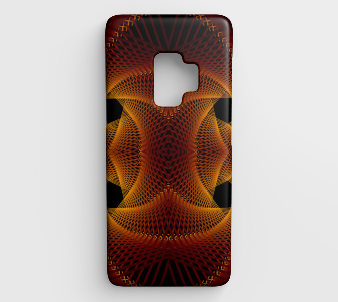 Brass Wire Art Phone Case 1 Galaxy S9 By Imaginactory Designs