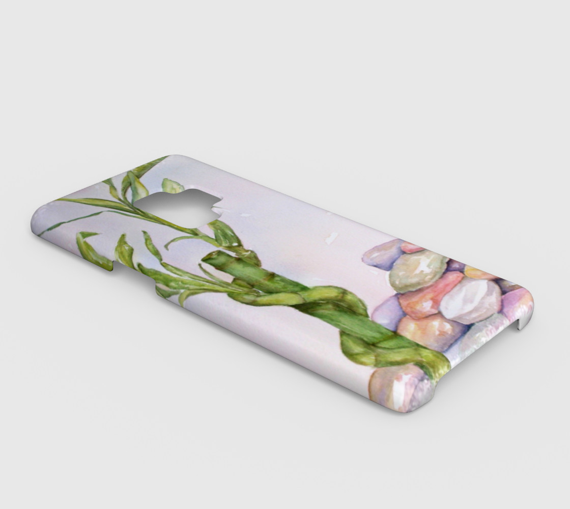 Lucky Bamboo Stalk amid Colorful Rocks preview #2