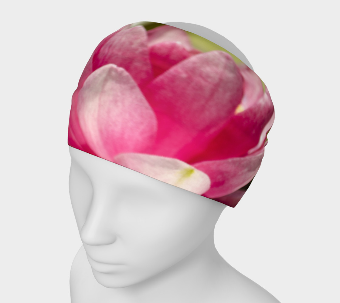 Pink Water Lily Headband preview #1