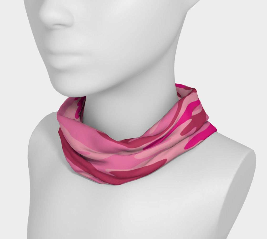 Pink Camouflage Headband preview #3