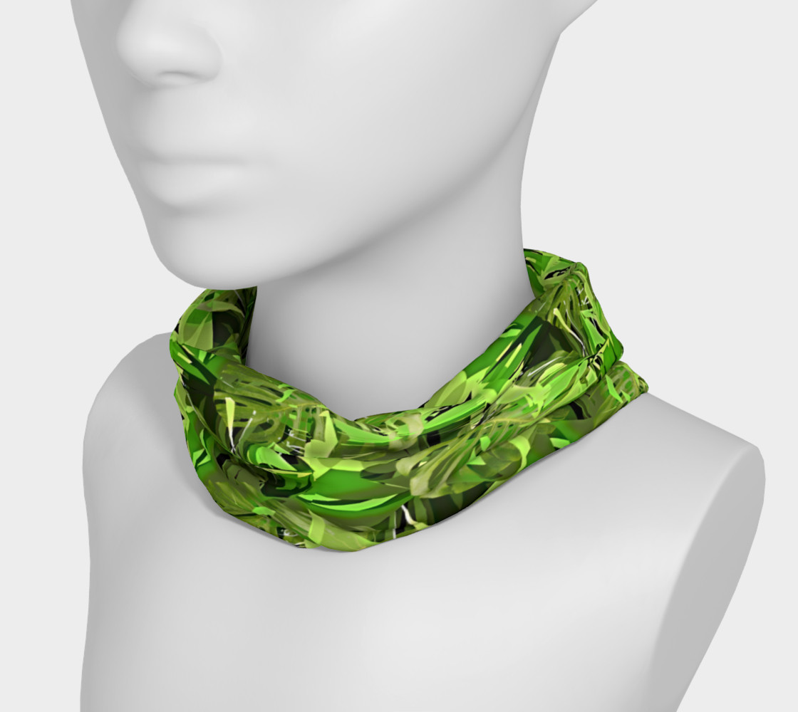 Green Tropical Leaves preview #3