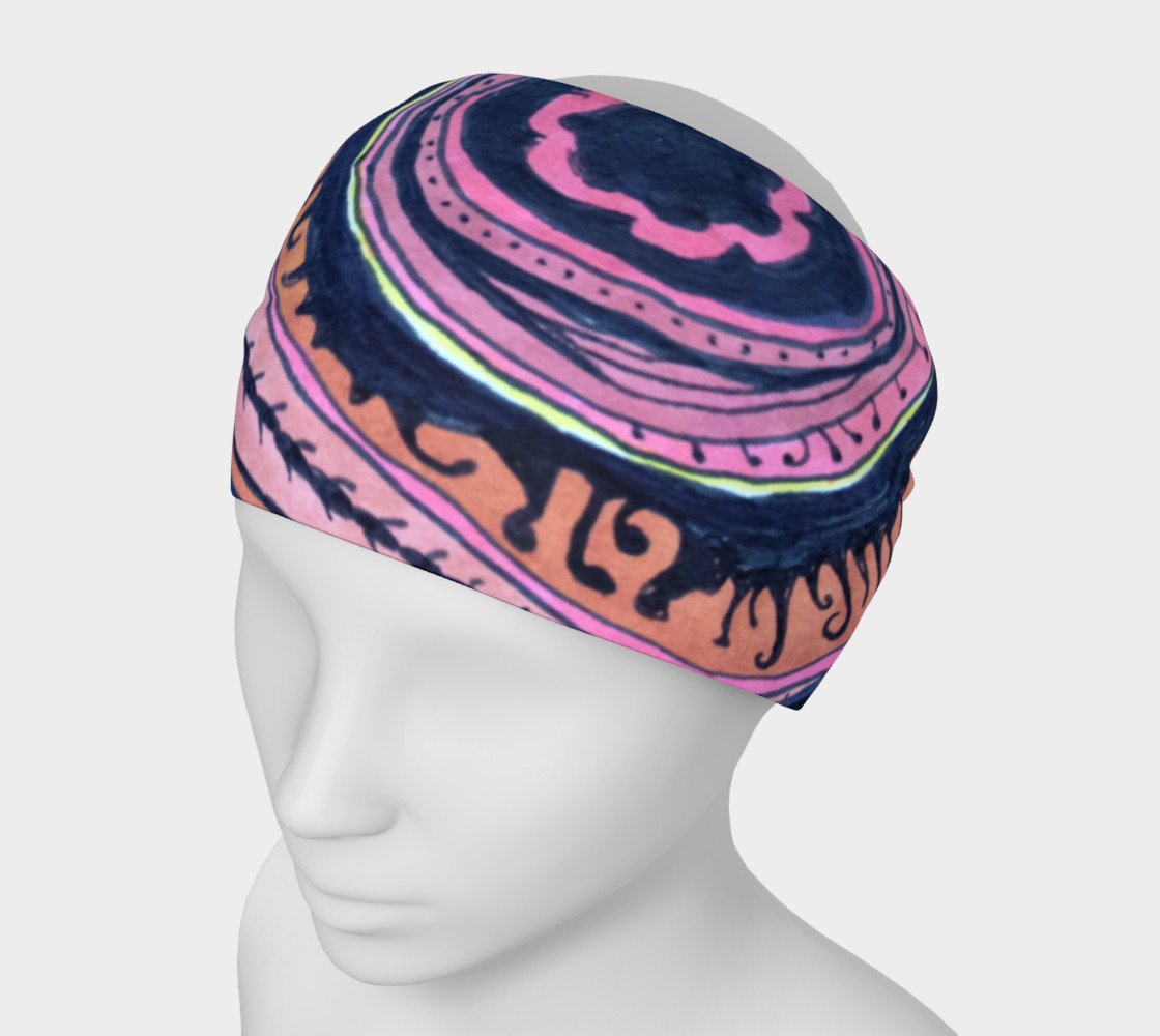 Pink Wave Headband preview #1