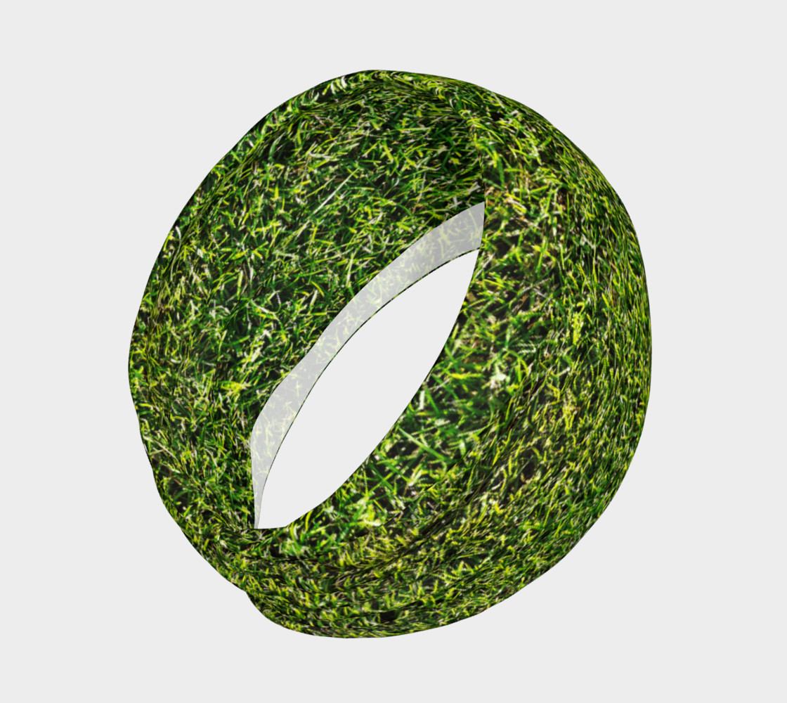 Green Grass Pattern Headband preview #2