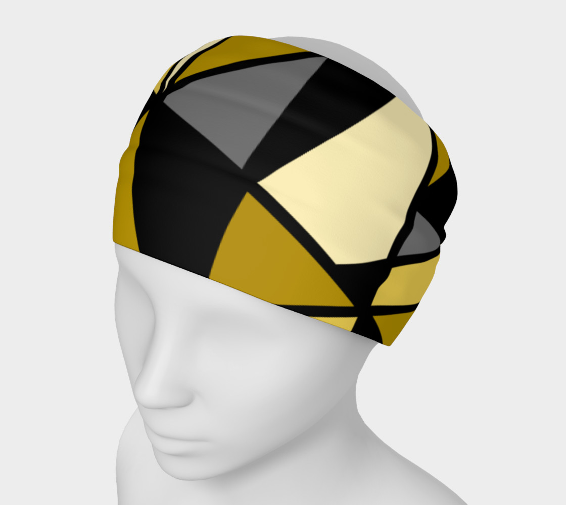 Modern Geometric in Yellow, Gray and Black preview #1