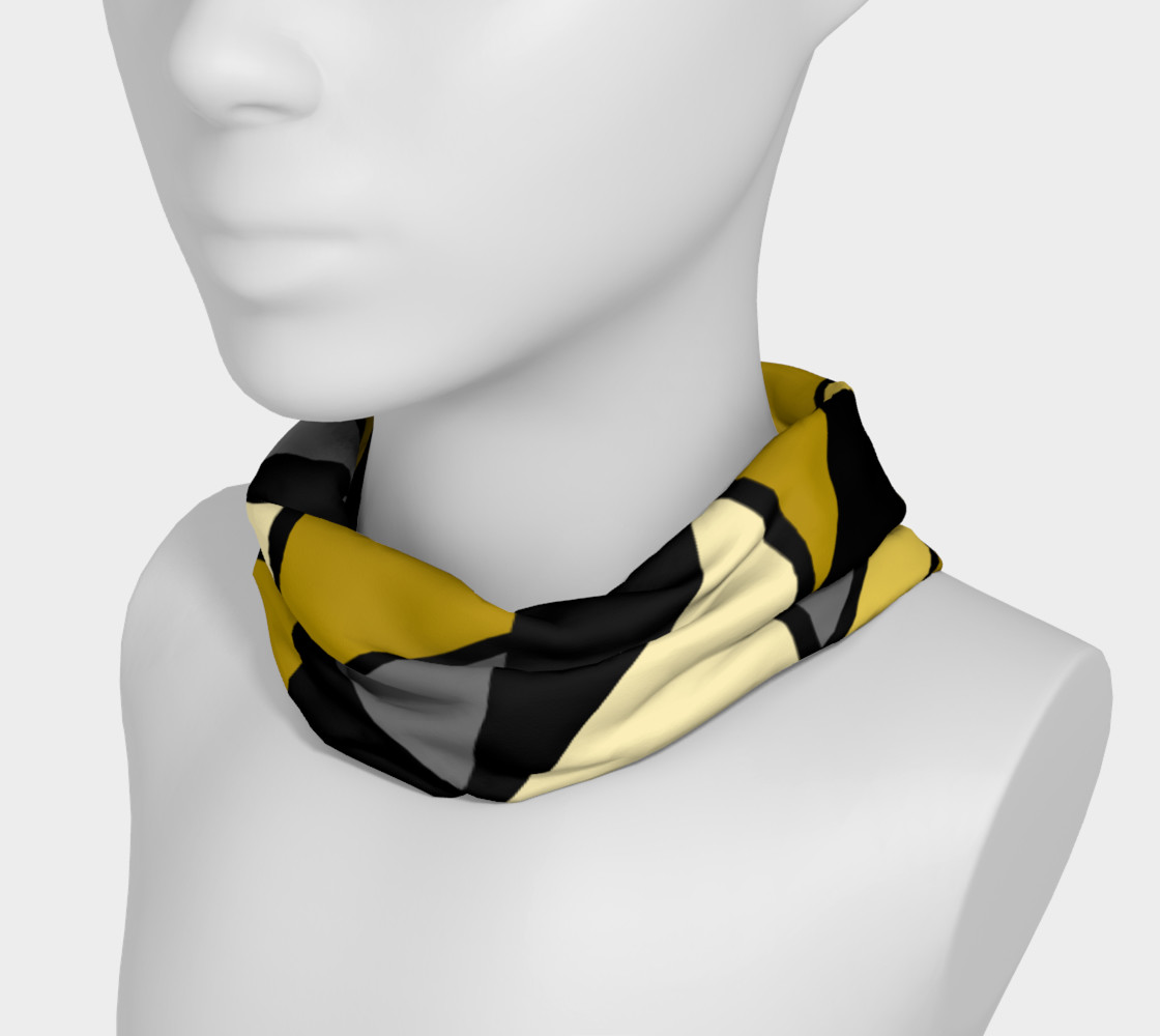 Modern Geometric in Yellow, Gray and Black preview #3